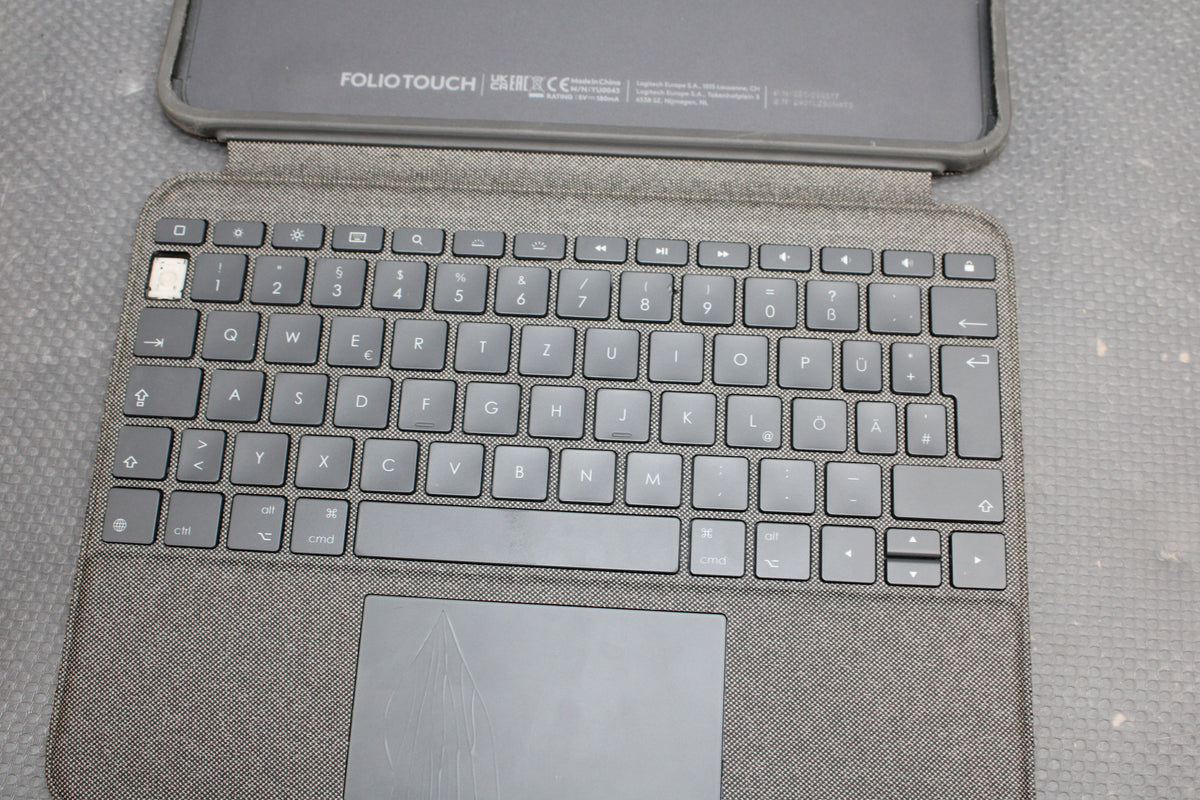 Logitech Folio Touch Tablet-Tastatur mit Hülle Passend für Apple DEFEKTWARE - 5099206093430