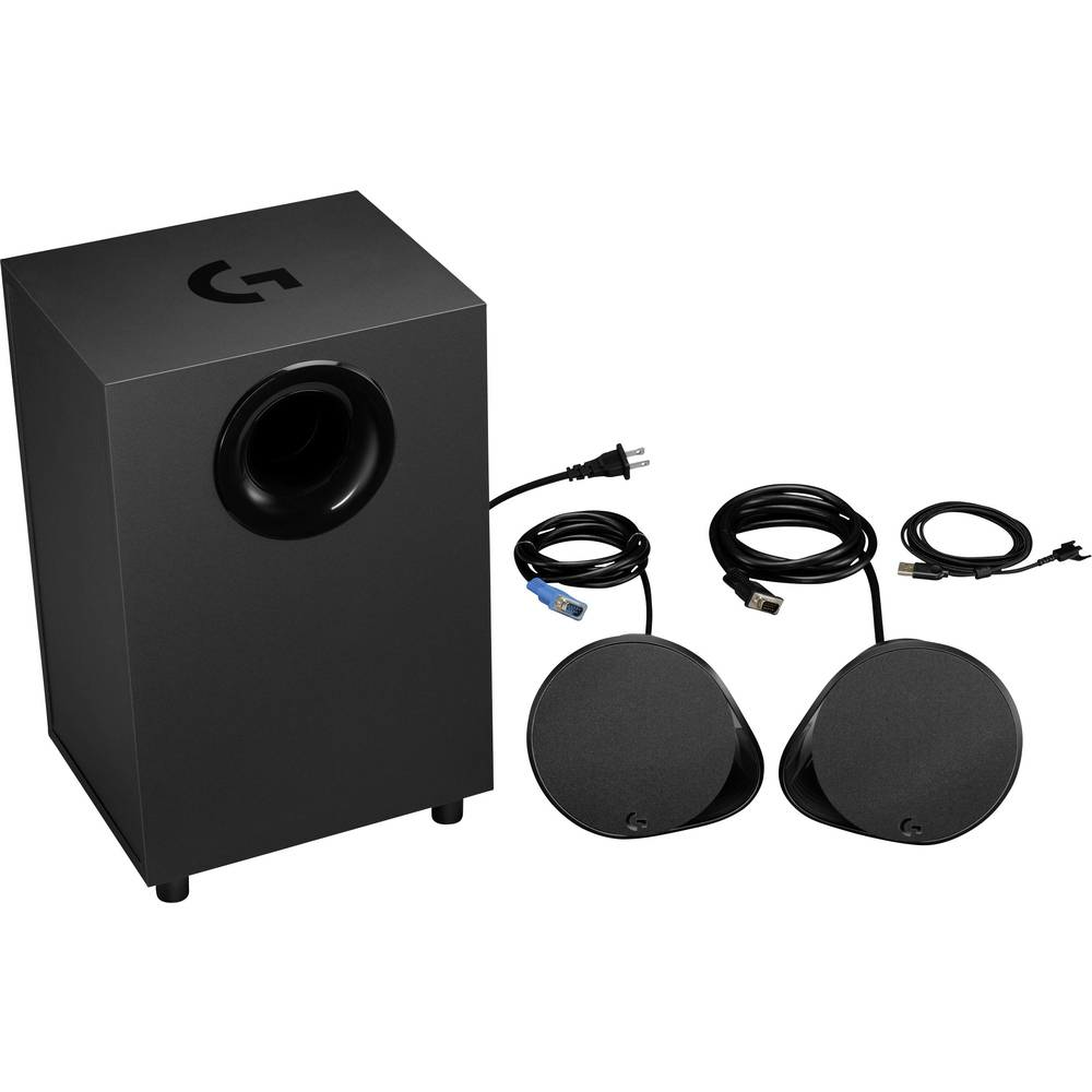 B-Ware Logitech Gaming G560 Lightsync 2.1 Pc Lautsprecher Kabelgebunden 120 W Schwarz - 5099206076747