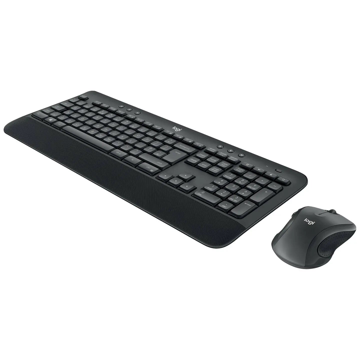B-Ware Logitech Tastatur Maus Set Keyboard Mouse Funk Qwertz Deutsch Handballenauflage