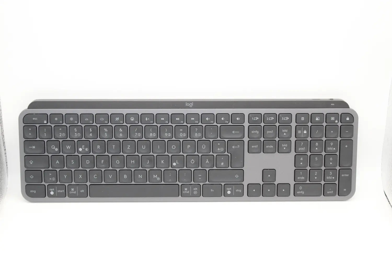 C-Ware Logitech Mx Keys S Tastatur Rf Wireless + Bluetooth De Layout Aluminium Grau
