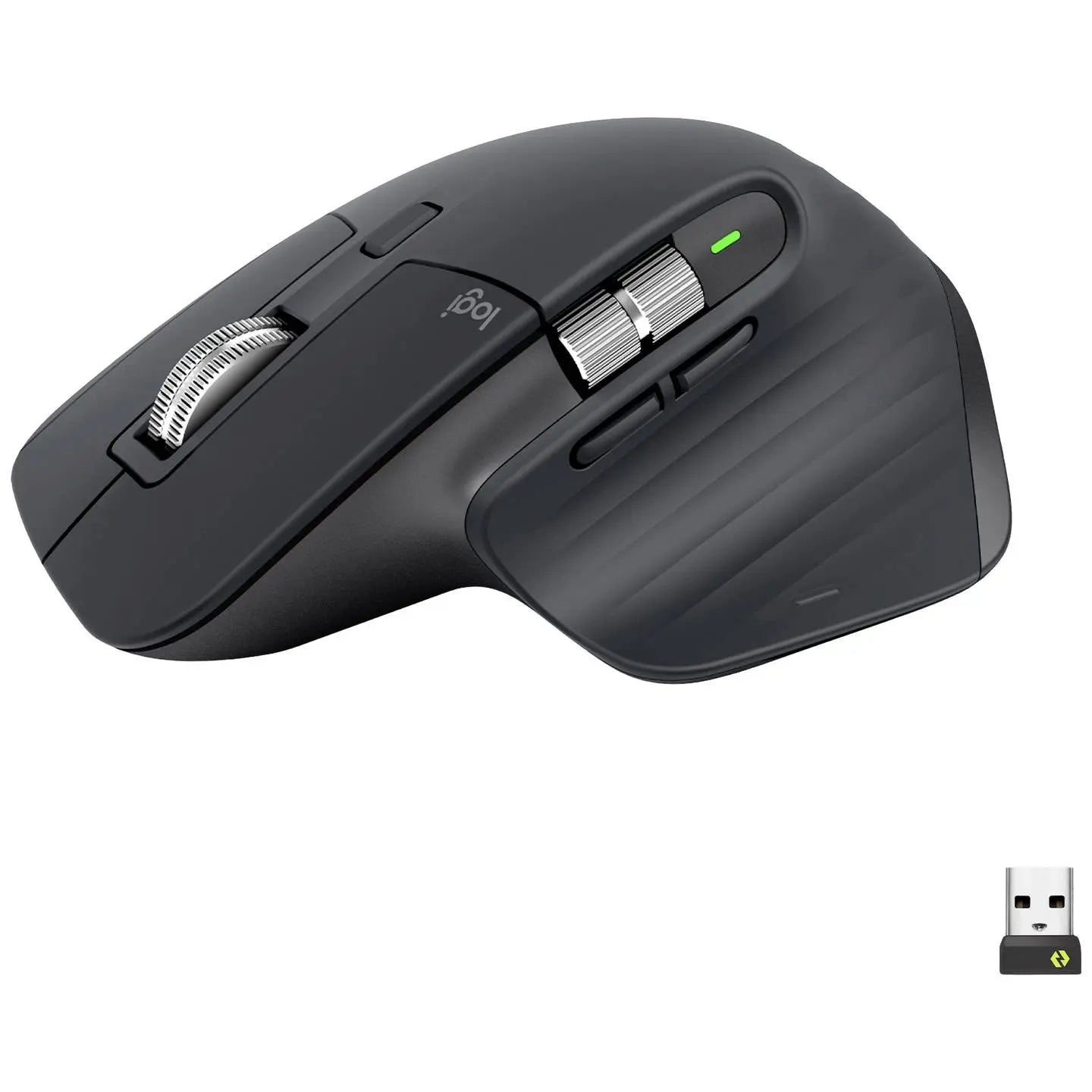 B-Ware Logitech Mx Master 3 S Wireless Bluetooth Computer Desktop Maus Schwarz Grau663