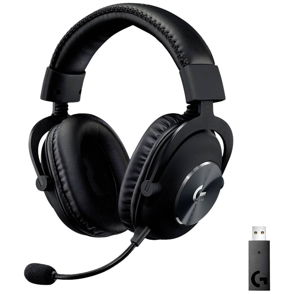 B-Ware Logitech Gaming Pro X Gaming On Ear Headset Funk 7.1 Surround Gaming Schwarz - 5099206089693