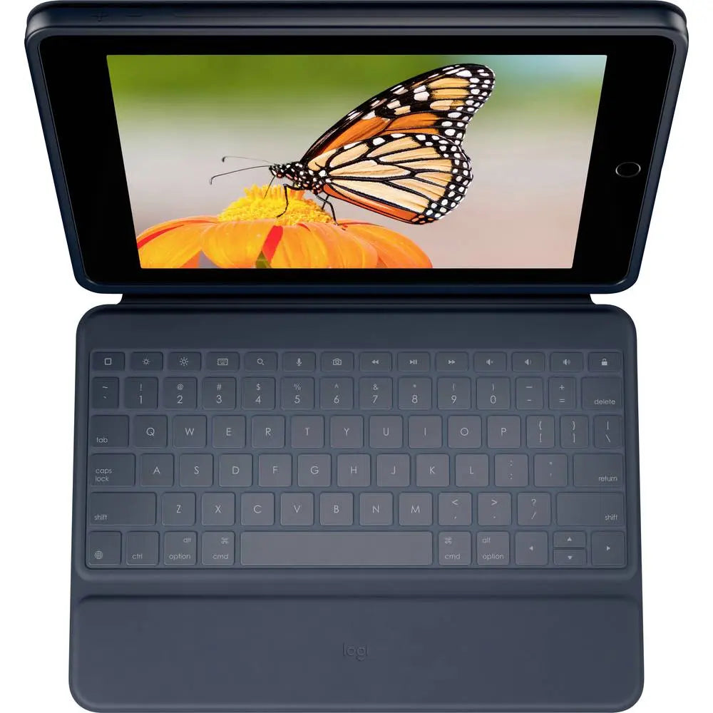B-Ware Logitech Rugged Combo 3 Tablet Tastatur Keyboard Hülle Apple I Pad 7 8 Generation - 5099206089778