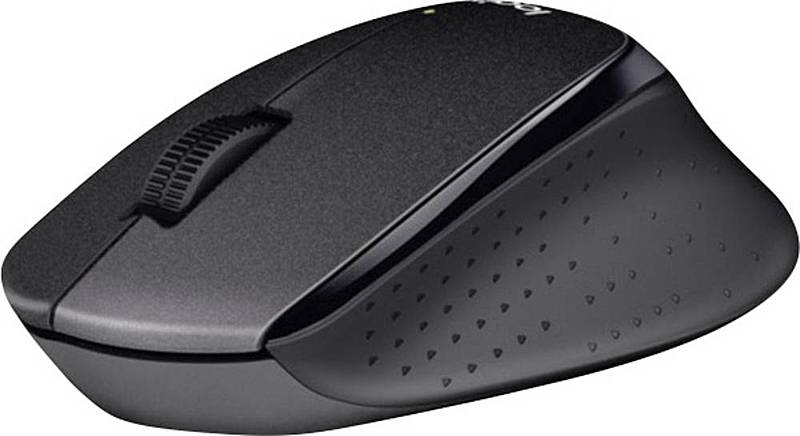 B-Ware Logitech Silent Plus Funkmaus Computermaus Optisch Schwarz 3 Tasten Maus 2 Stück - 5099206066670