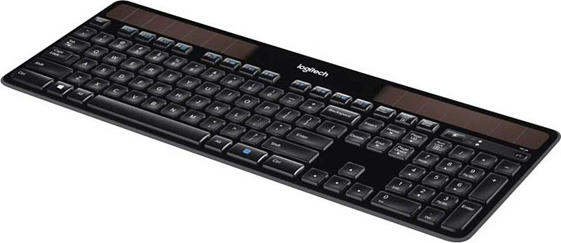 B-Ware Logitech Funk Tastatur K750 Wireless Solar Keyboard Computertastatur Schwarz 501 - 5099206025578