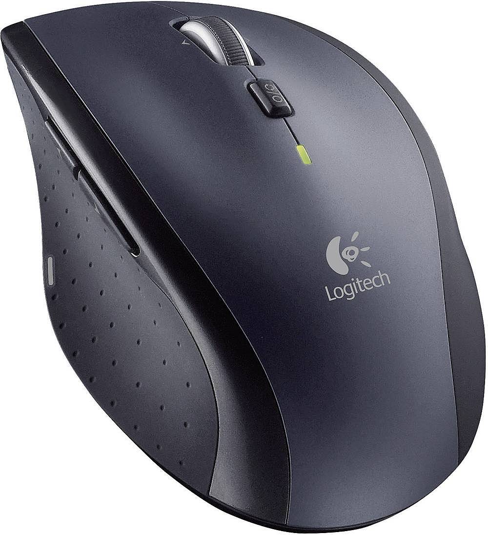 B-Ware Logitech M705 Kabellose Funk Maus 5 Tasten 4 Wege Scrollrad Schwarz/Silber - 5099206023901