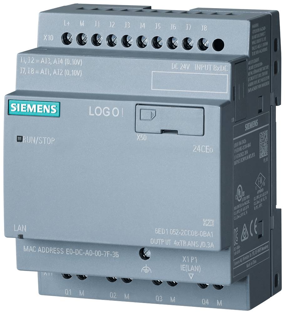 Siemens 6ED1052-2CC08-0BA2 SPS-Steuerungsmodul 24 V/DC SPS-Prozessor 6 STÜCK - 4034106034504