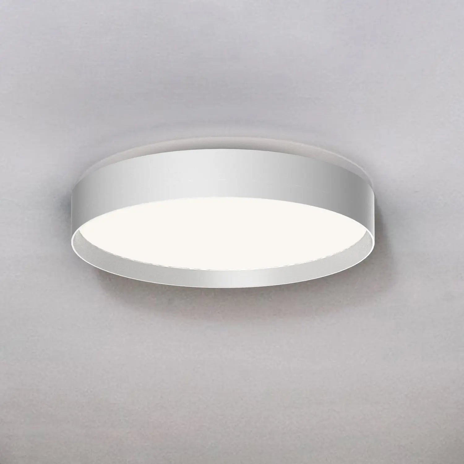 B-Ware Deckenleuchte Lampe Led Lucia Rahmen Aluminium Diffusor Weiß Loom Design