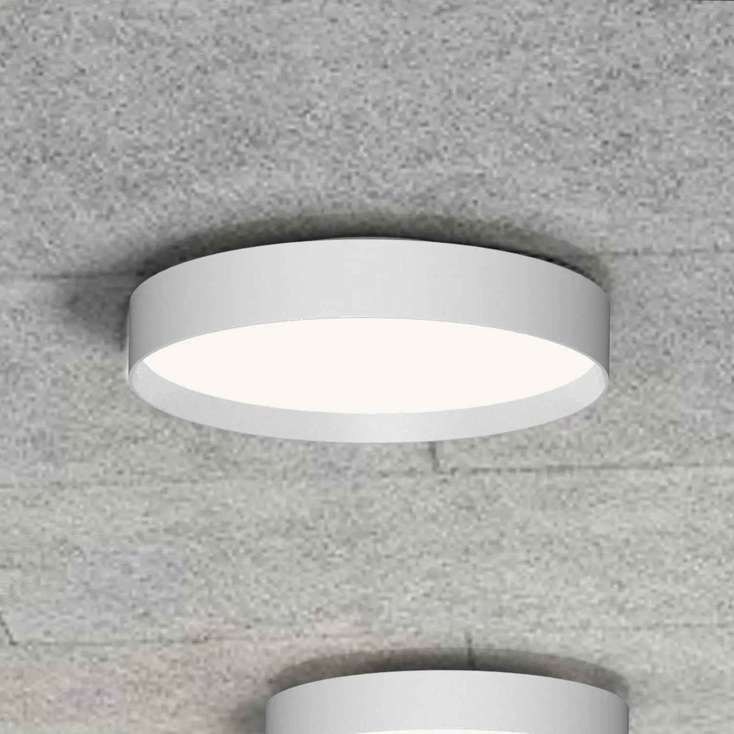 B-Ware Loom Design Led Deckenleuchte Lucia, Weiß, ø 45 Cm Aluminium - 5712802224052