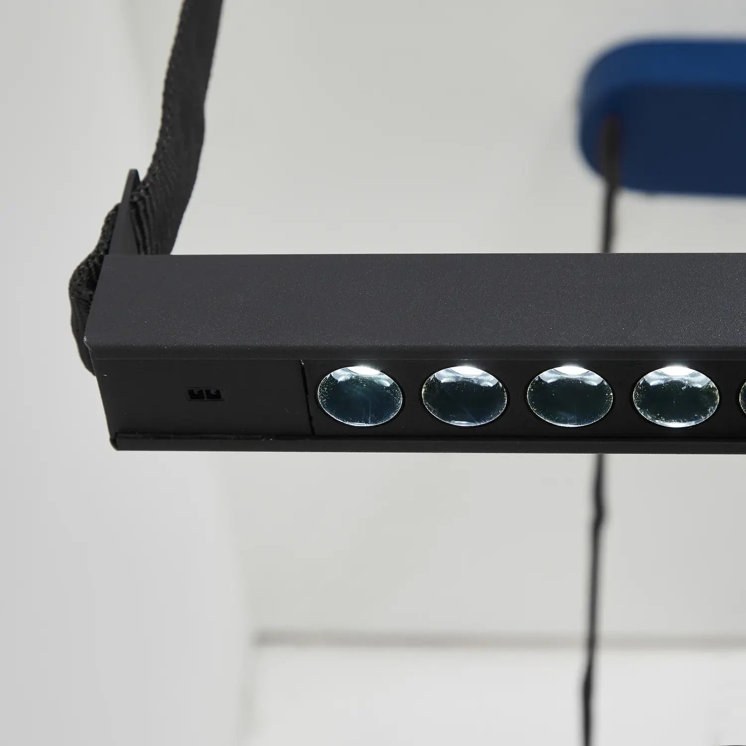 B-Ware Loom Design Hängeleuchte Pendelleuchte Led Belto Schwarz Aluminium Gurt Dimmbar - 5712802225592