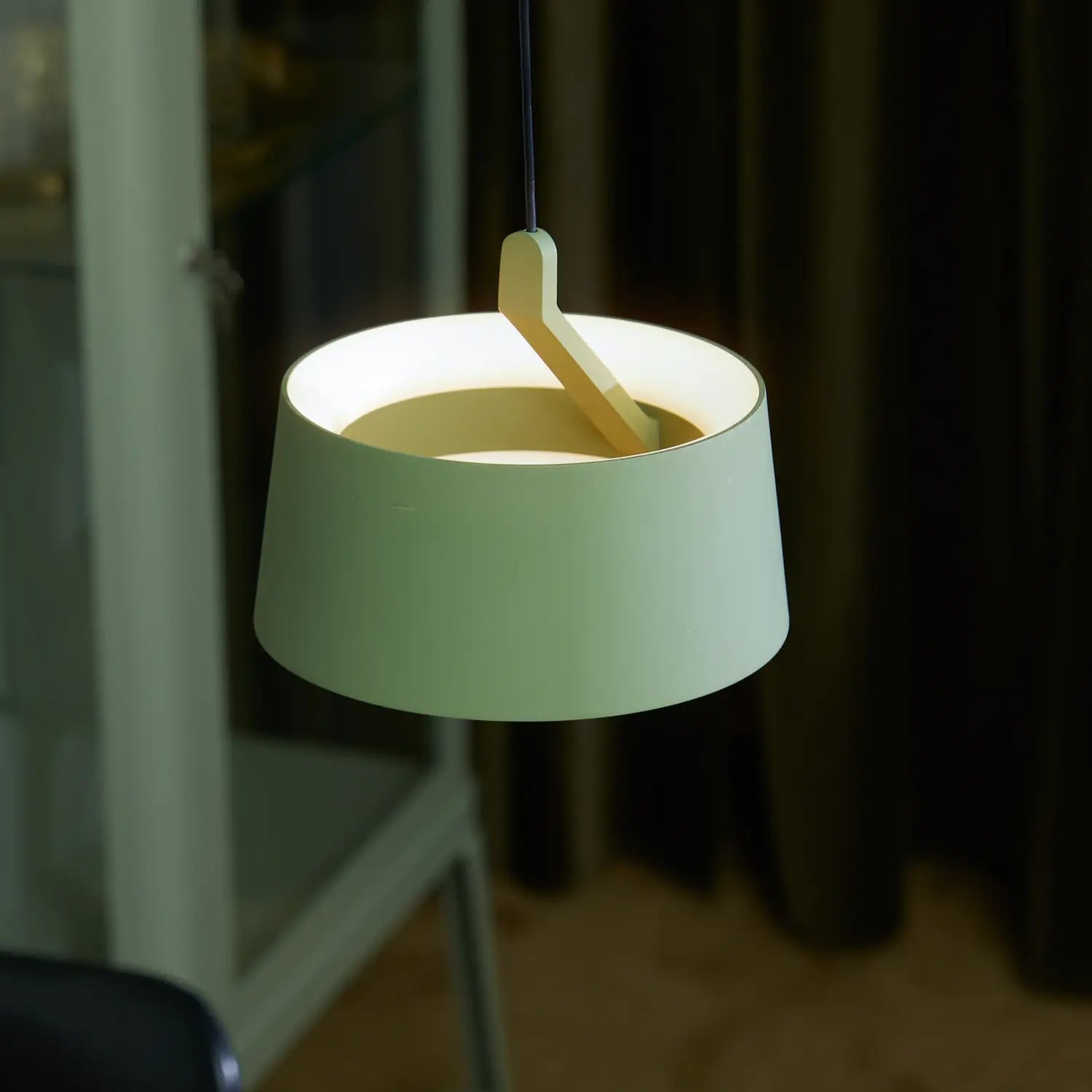B-Ware Loom Design Pendelleuchte Hängelampe Cookie ø15cm Lampe Led Grün Aluminium  - 5712802225714