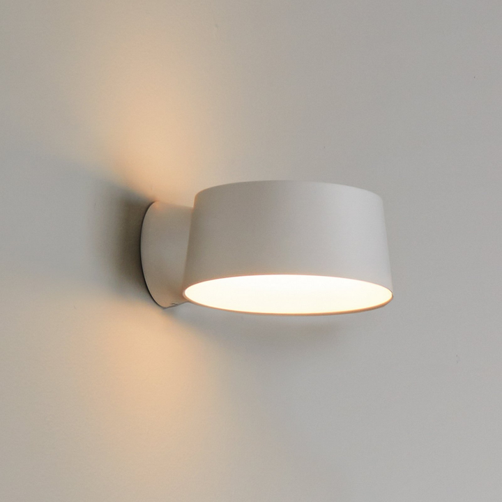 Loom Design Led Wandleuchte Wandlampe Cookie Weiß Aluminium 15 Cm Dimmbar Lampe B-Ware - 5712802225721