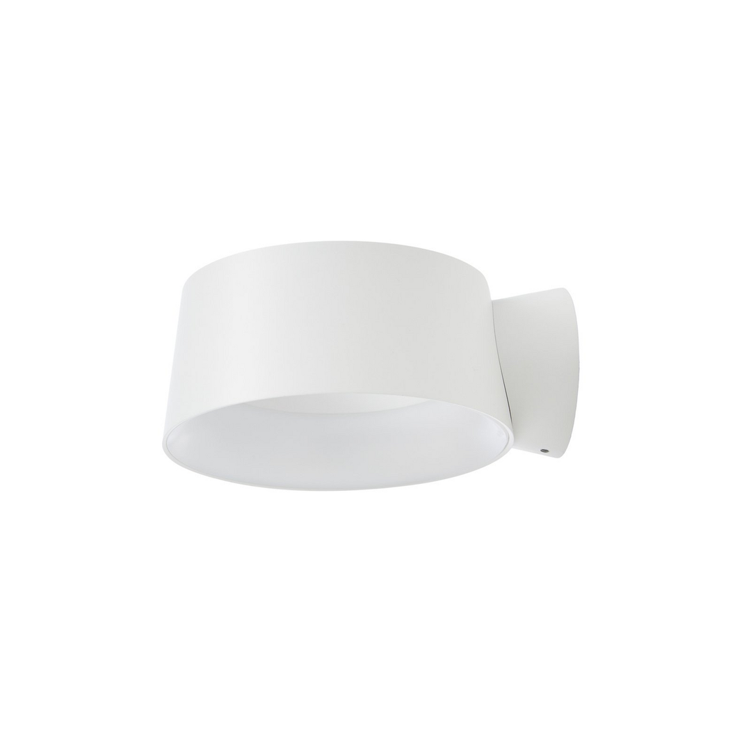Loom Design Led Wandleuchte Wandlampe Cookie Weiß Aluminium 15 Cm Dimmbar Lampe B-Ware - 5712802225721