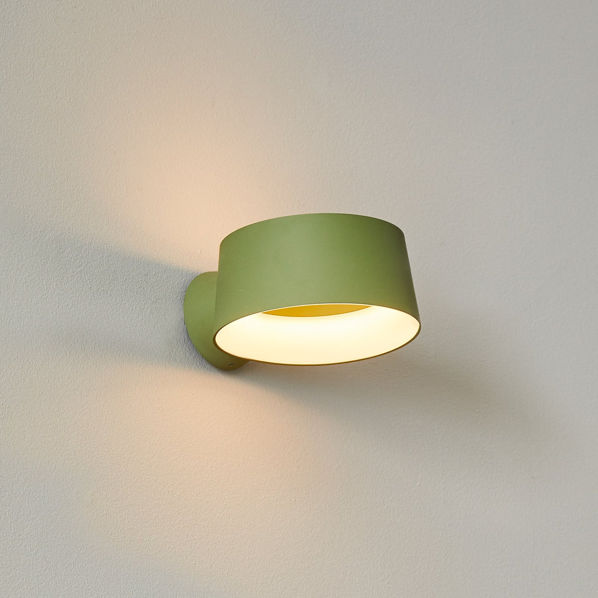 Wandleuchte Wandlampe LOOM DESIGN LED Cookie Aluminium grün Lampenschirm ringför - 5712802225745