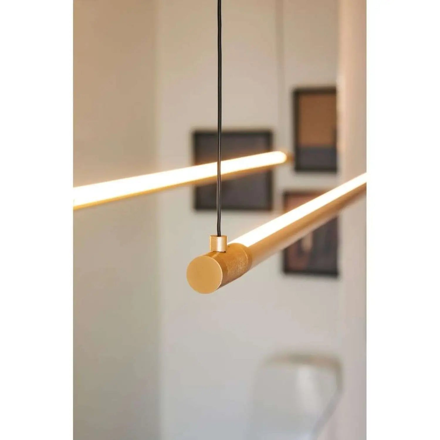 B-Ware Pendelleuchte Hängelampe Loom Design Leuchten Gold Aluminium Straw 200439 - 5712802225790