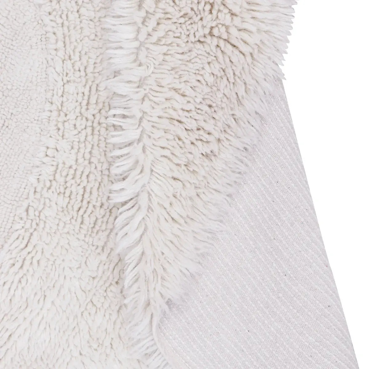 B-Ware Lorena Canals Wollteppich Teppich Rundteppich Arctic Circle Sheep White 250x250 - 8435392622752