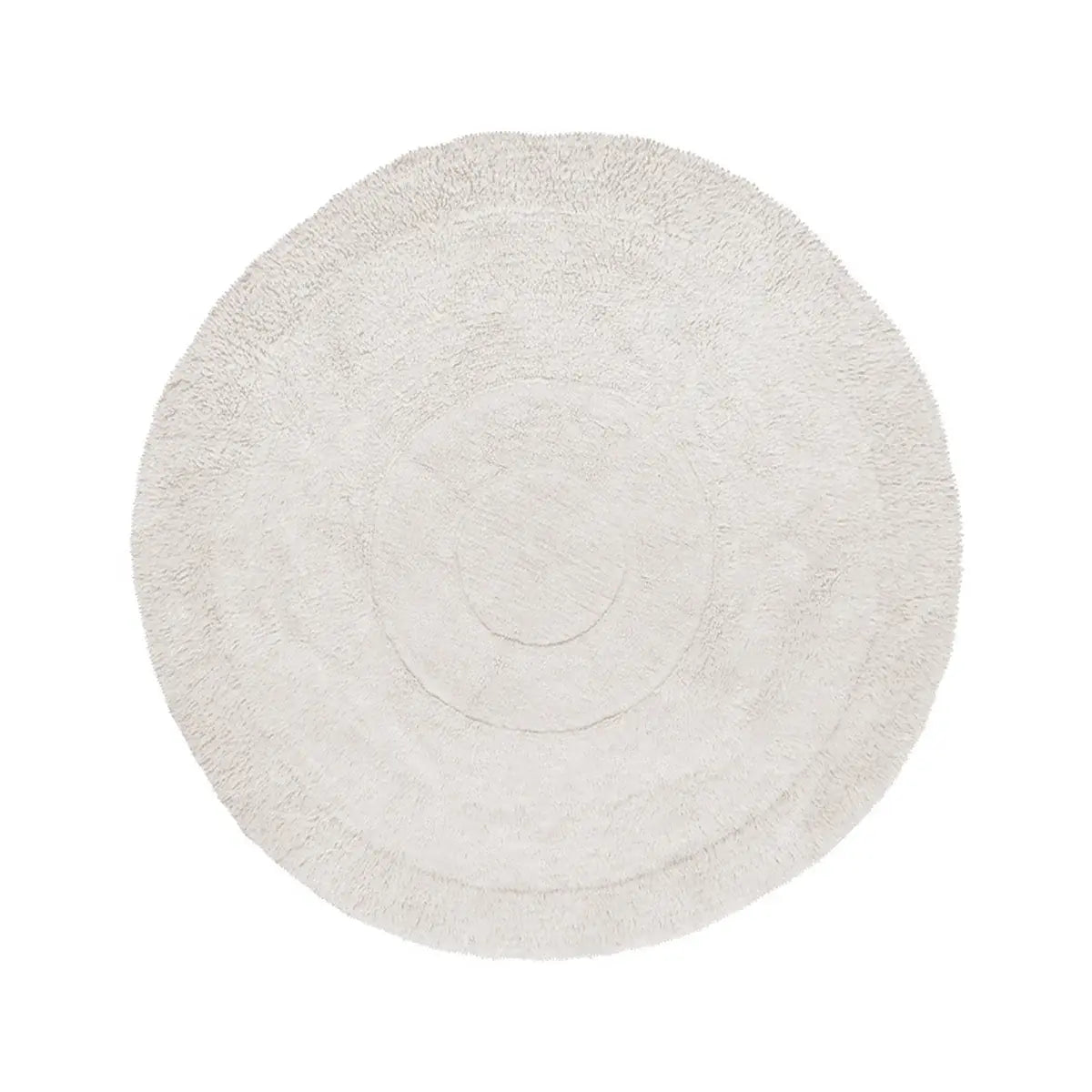 B-Ware Lorena Canals Wollteppich Teppich Rundteppich Arctic Circle Sheep White 250x250 - 8435392622752