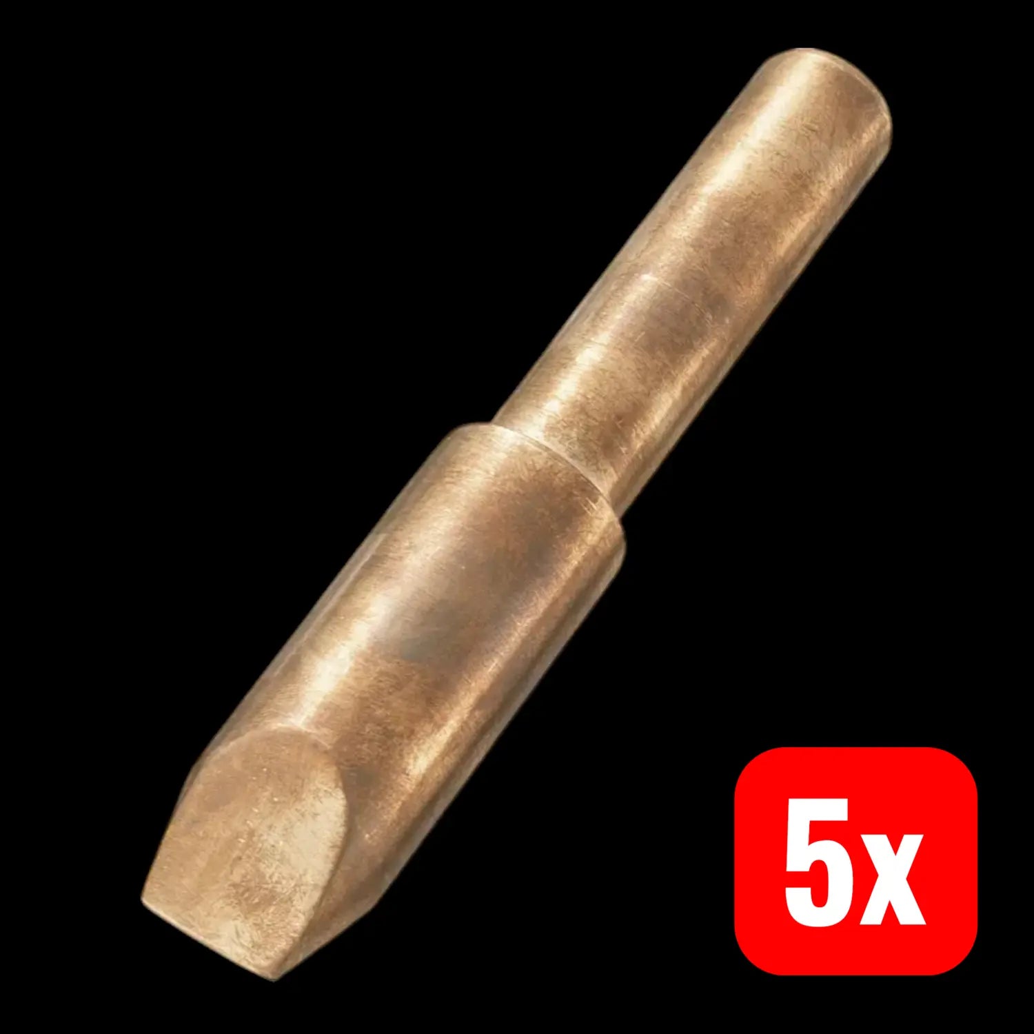 B-Ware Toolcraft Lötspitze Meißelform Ersatzspitze Ersatz Spitze Meißel 25,5 Mm 5 Stück - 4064161019130