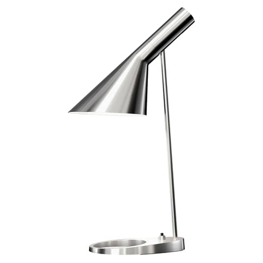 B-Ware Louis Poulsen Aj   Designer Tischlampe, Edelstahl Lampe Leuchte Tischlampe E27 - 5714693210909