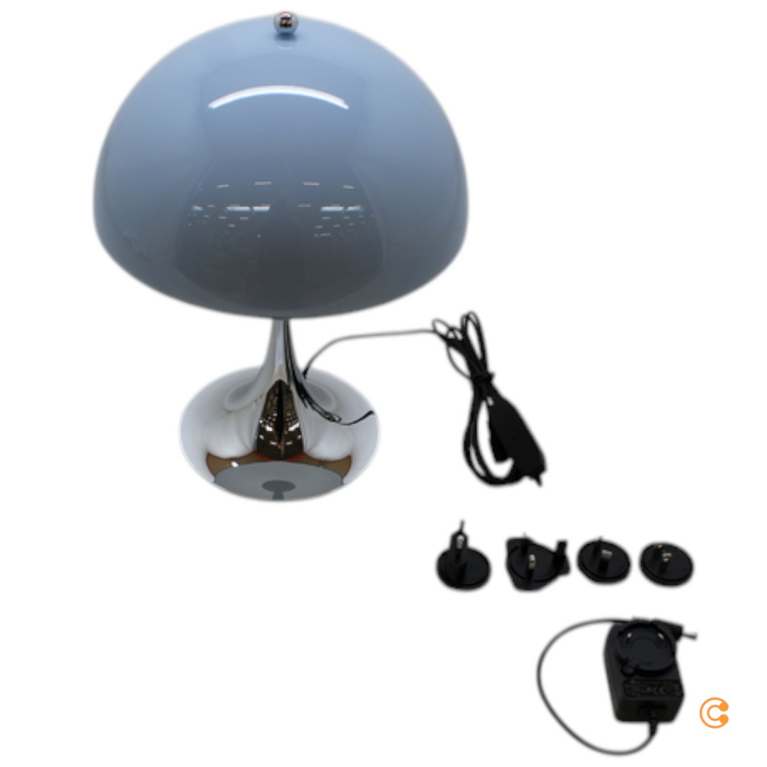 Louis Poulsen   Panthella 250 Led Tischleuchte ø 25 Cm Chrom Siehe Text/Fotos B-Ware - 5714693981342