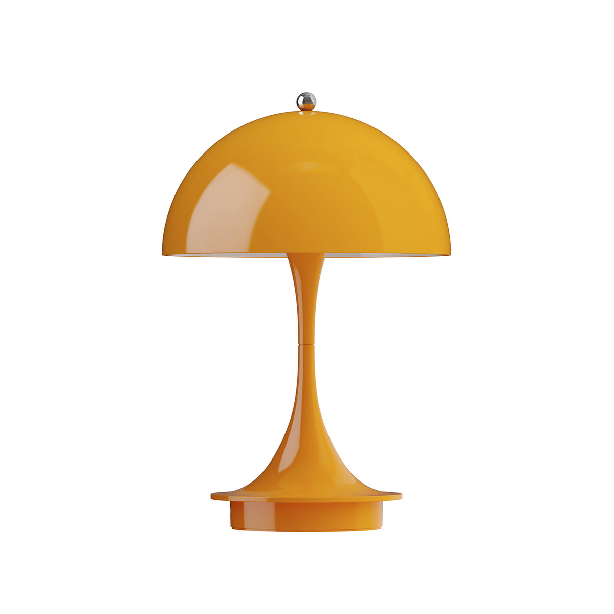Louis Poulsen Tischleuchte Panthella Portable 160 LED dimmbar orange 24,1cm - 5714693006410