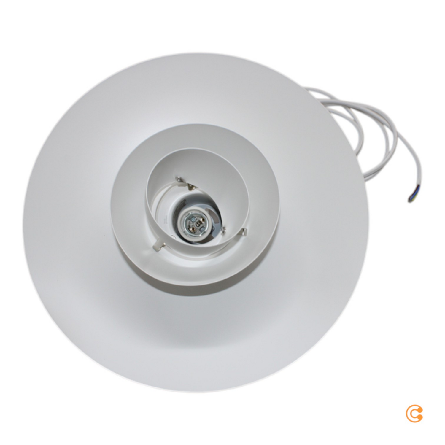 B-Ware Louis Poulsen Ph 4/3 Pendelleuchte Pendelleuchte Hängeleuchte Lampe Leuchte Weiß - 5703411196793