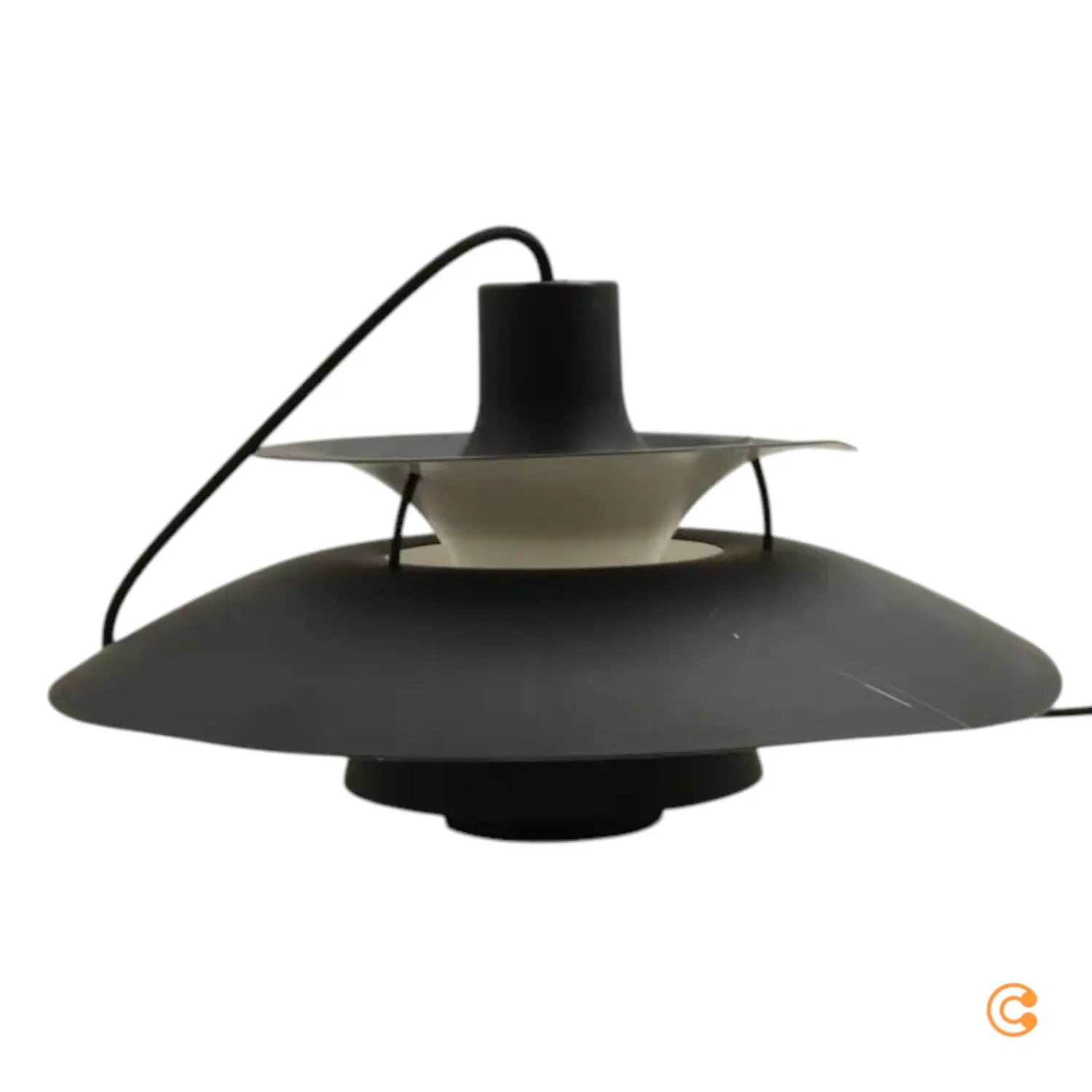 B-Ware Louis Poulsen Ph 5 Monochrome Pendelleuchte Deckenlampe Schwarz Siehe Text/Foto - 5714693451814