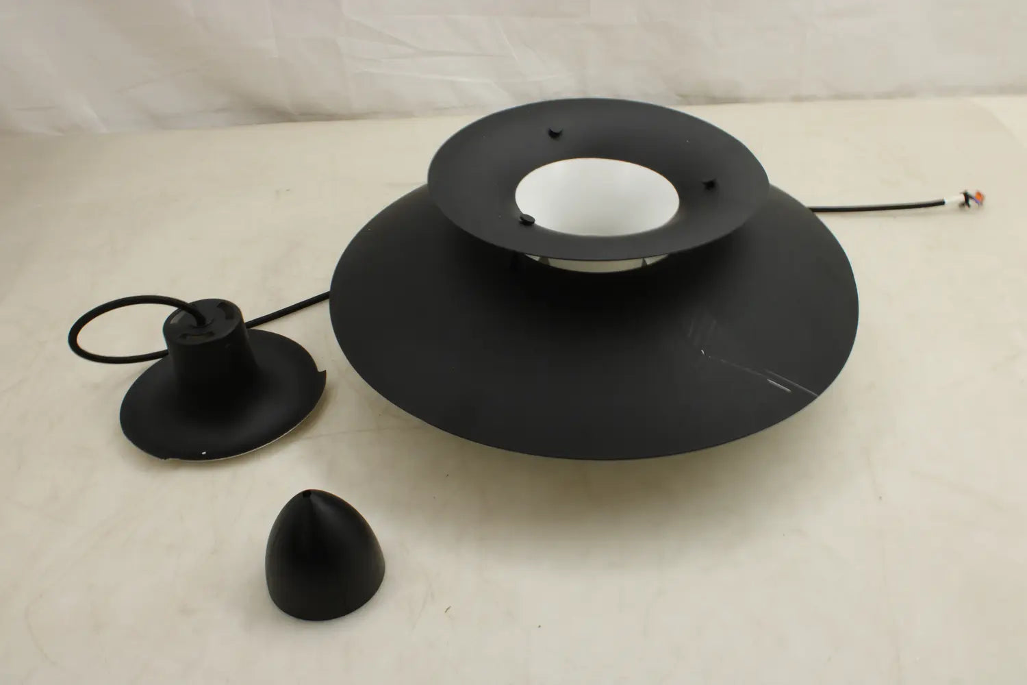 B-Ware Louis Poulsen Ph 5 Monochrome Pendelleuchte Deckenlampe Schwarz Siehe Text/Foto - 5714693451814