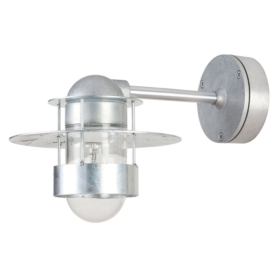Louis Poulsen Wandlampe Außenleuchte Albertslund Verzinkt Zink E27 Aluminium B-Ware - 5703411084427