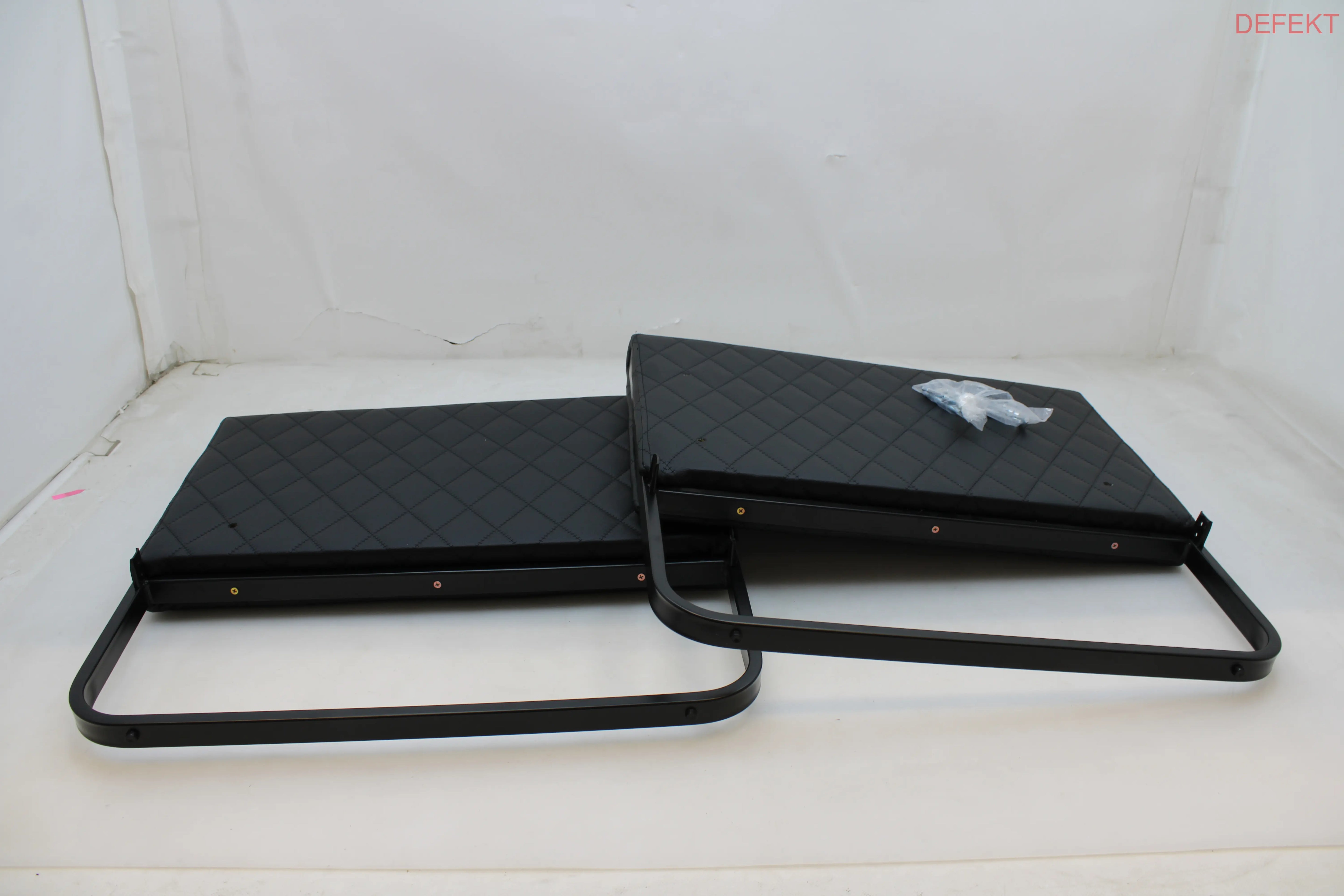 D-Ware Hjh Office Loungesessel Aruba Black Gestell Kunstleder 1 Sitzer Defektware - 4251084642044