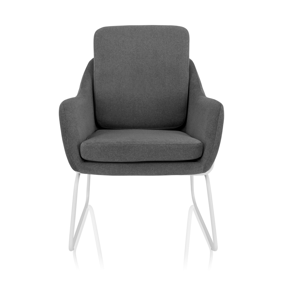 Hjh Office Loungesessel Relaxsessel Sessel Laguno W Stoff Dunkelgrau 1 Sitzer B-Ware - 4064323028437