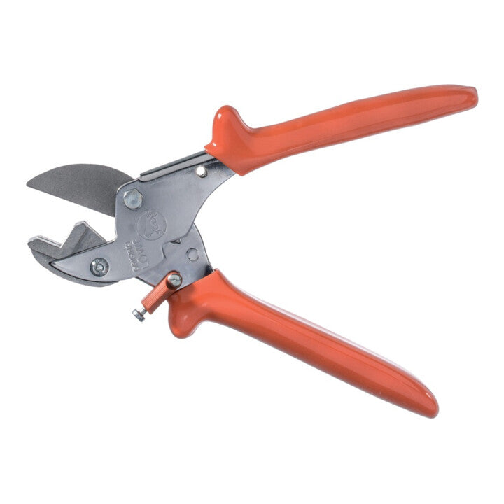 Löwe Profil-Schere Schneidwerkzeug Kunststoffrohre 175mm rot Schere Stahlblech - 4033119000407