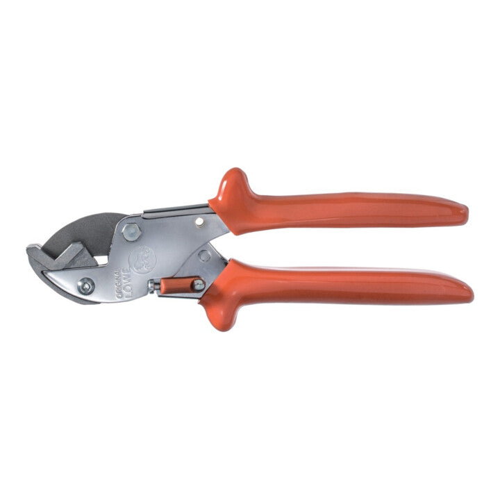 Löwe Profil-Schere Schneidwerkzeug Kunststoffrohre 175mm rot Schere Stahlblech - 4033119000407