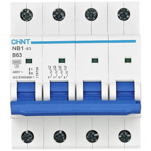 B-Ware Chint 179733 Nb1 63 4 P B32 6k A Db Leitungsschutzschalter Sicherung 4polig 32 A