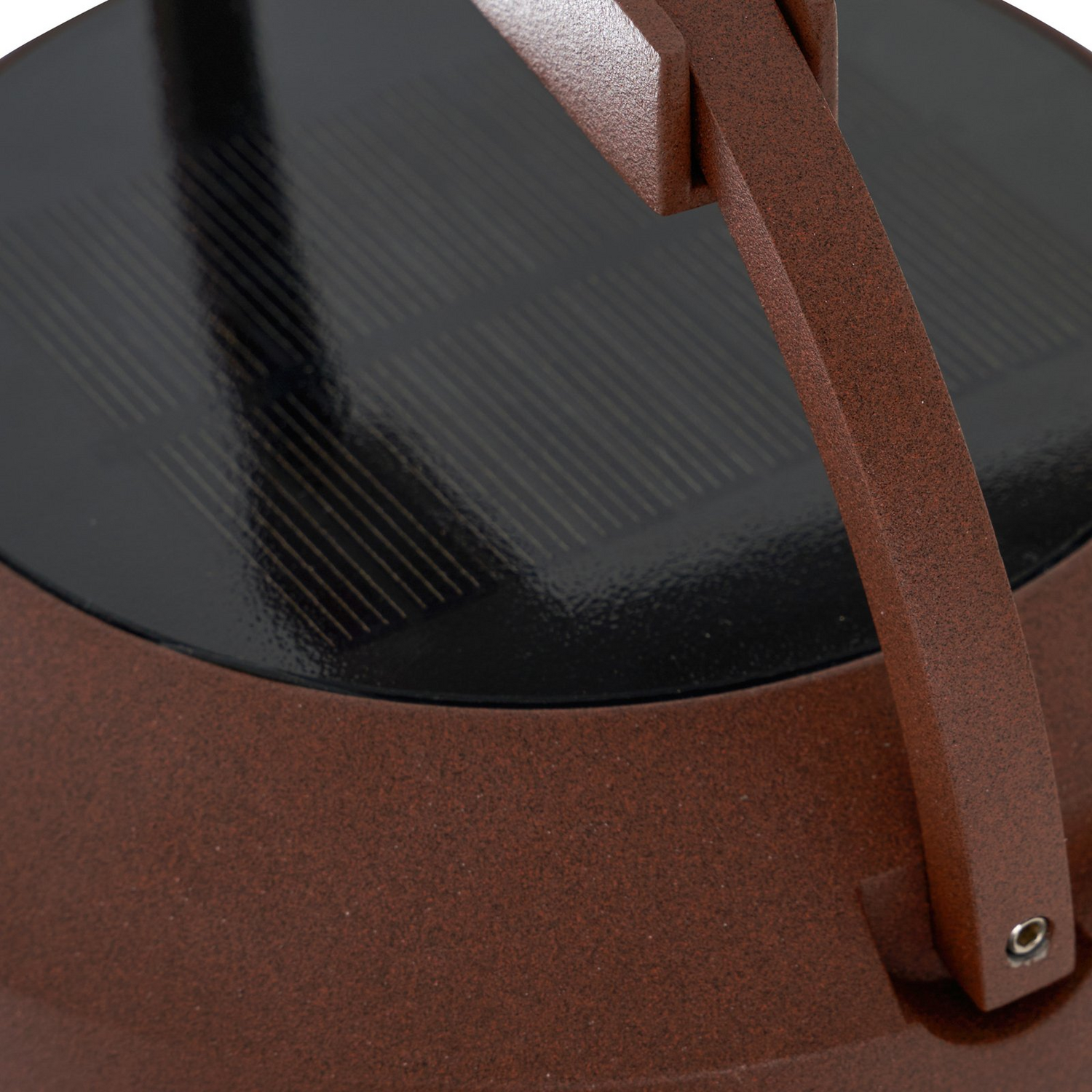 B-Ware Lucande Led Solar Wandleuchte Lampe Außenleuchte Tilena Rost Rund Aluminium - 4251911777147