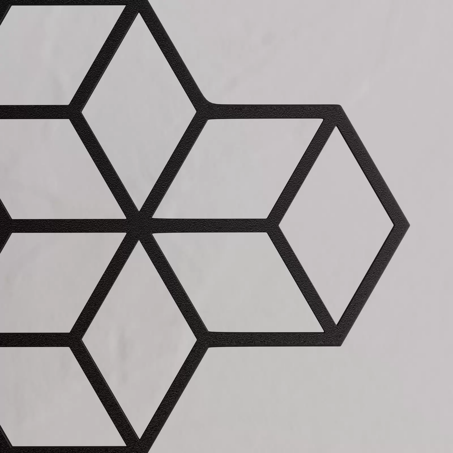 B-Ware Lucande Alexaru Wandleuchte Dimmbar Waben Wandlampe Schwarz Modern Dekolicht - 4251096579932