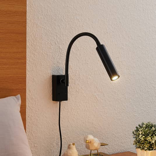 B-Ware Lucande Anaella Led Wandleuchte Wandleuchte Lampe Leuchte Schwarz 47cm - 4251911704969