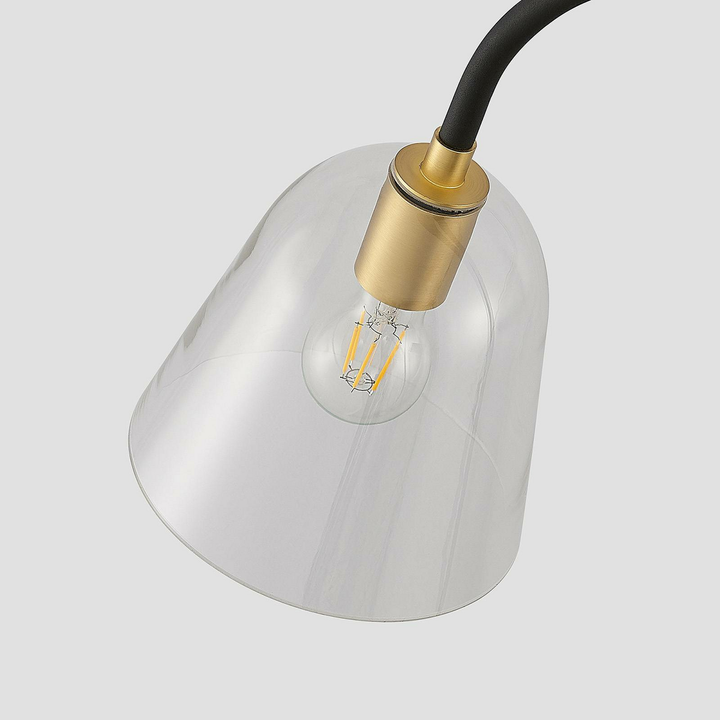 Lucande Anjita Stehleuchte Stehlampe Standleuchte Standlampe Leuchte Glasschirm B-Ware - 4251096579406