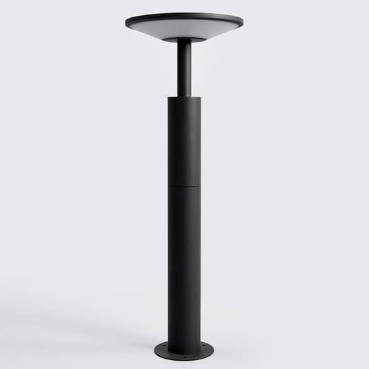 B-Ware Lucande Anthrazitfarbene Led Wegeleuchte Fenia Gartenleuchte Deko Mastleuchte  - 8502193095958