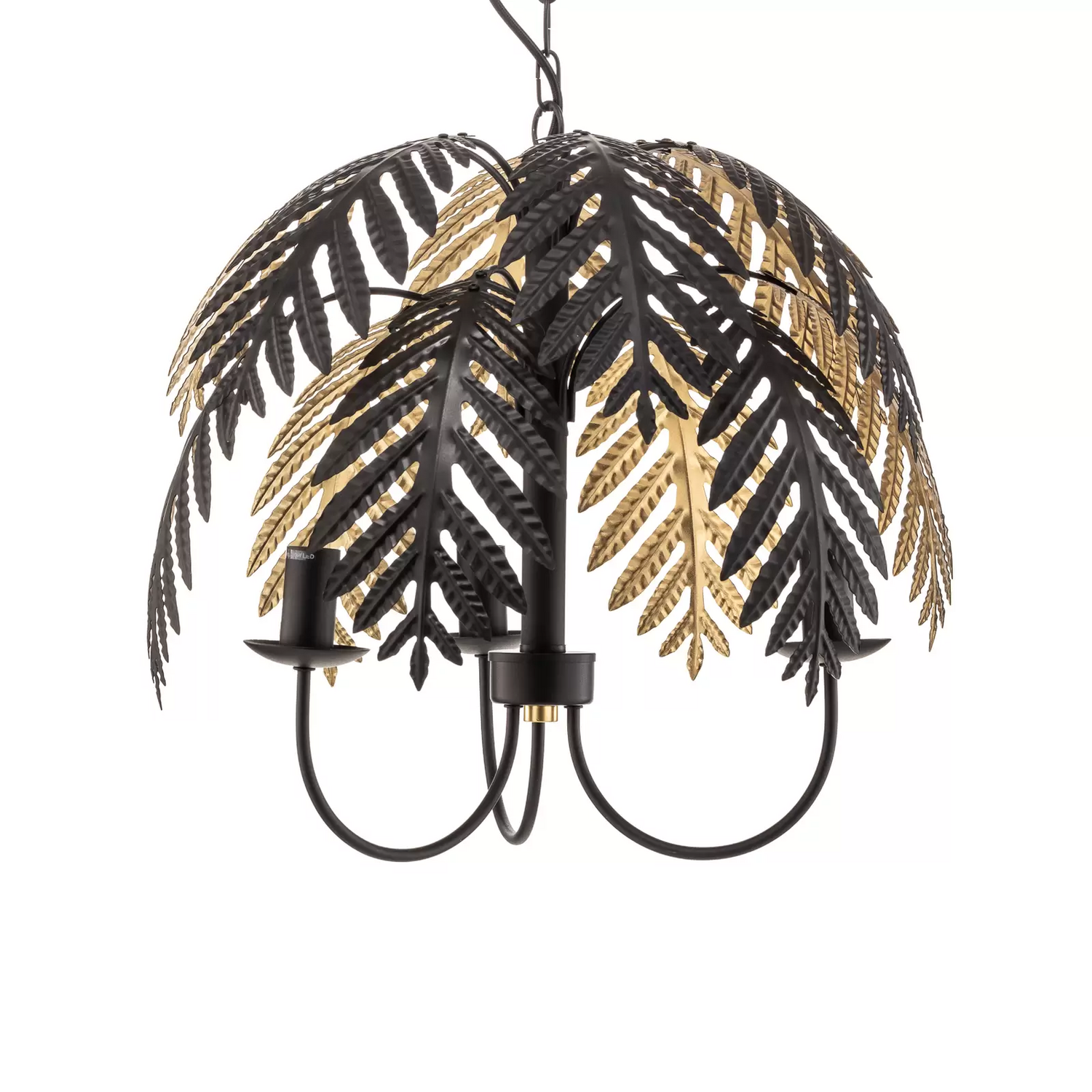 B-Ware Lucande Aparas Hängelampe Blattoptik 1 Fl. 50 Cm Deckenlampe Deckenleuchte Lampe - 4251911752229