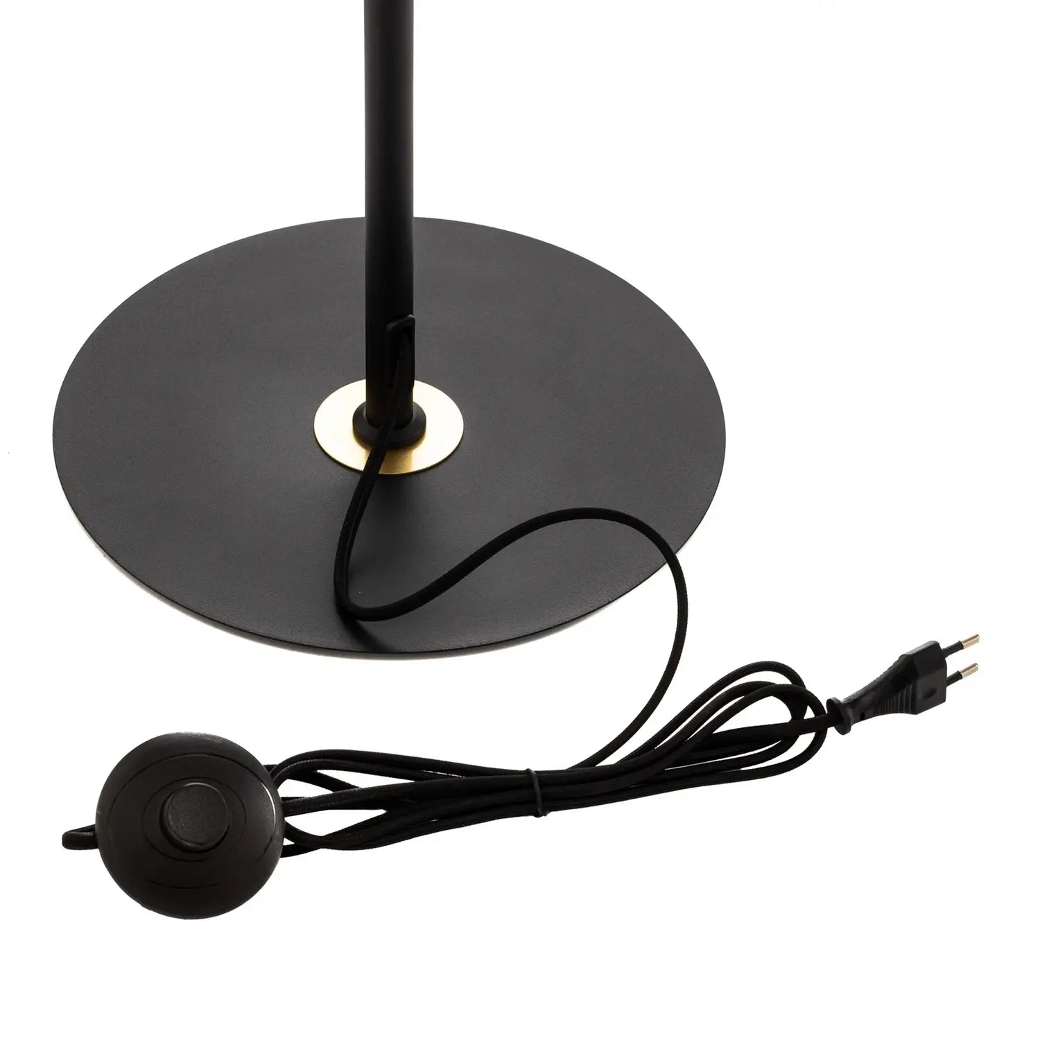 B-Ware Lucande Stehlampe Stehleuchte Schwarz Gold Eisen Schalter 160 Cm E27 Led Leuchte - 4251911752182