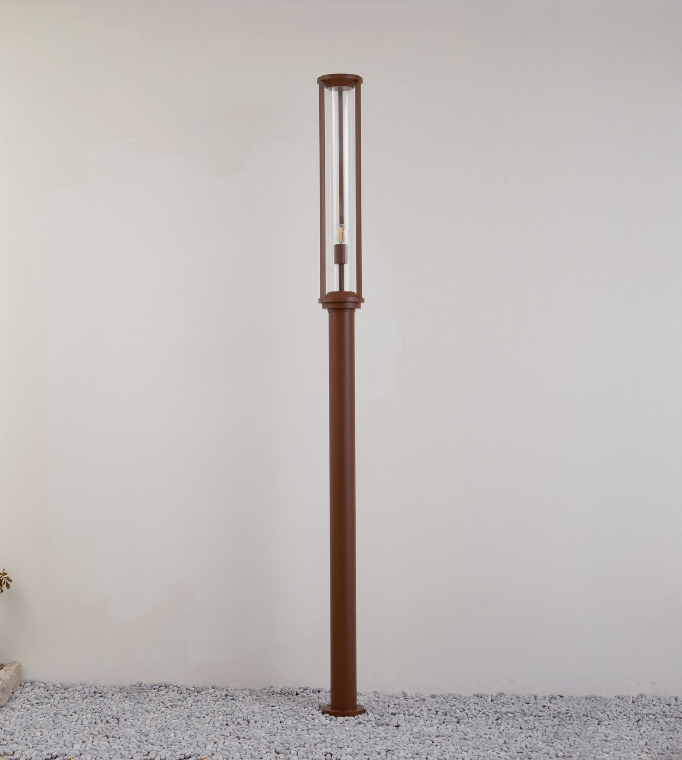 B-Ware Lucande Außenleuchte Lampe Außenlampe Alivaro Rostfarben E27 Ip65 220 Cm Leuchte - 4251911777468