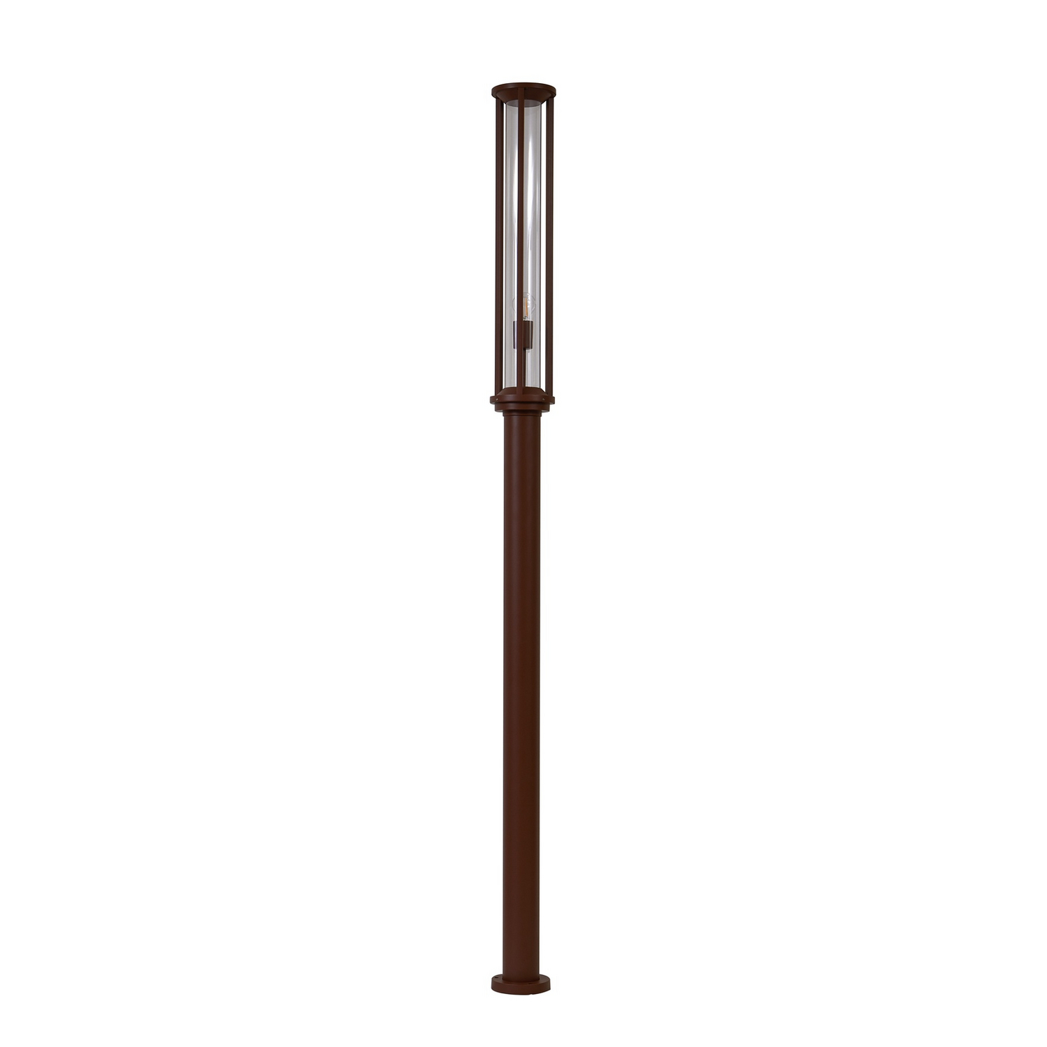 B-Ware Lucande Außenleuchte Lampe Außenlampe Alivaro Rostfarben E27 Ip65 220 Cm Leuchte - 4251911777468