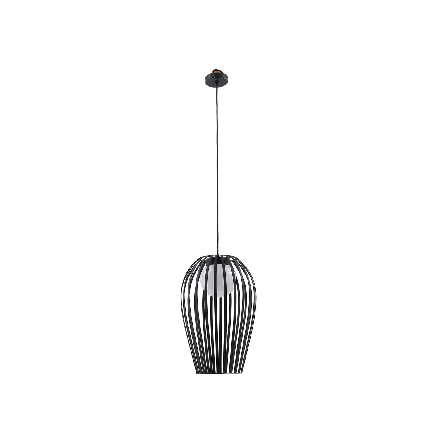 B-Ware Lucande Außenpendelleuchte Marrin Hängeleuchte Schwarz Metall ø31cm Siehe Text - 4251911787177