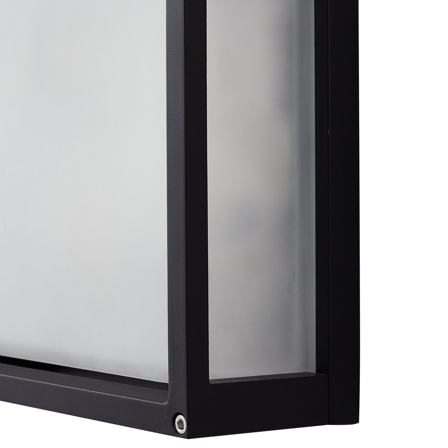 B-Ware Lucande Außenwandlampe Leuchte Außenbeleuchtung Anthrazit Sensor 25x25 Cm La424