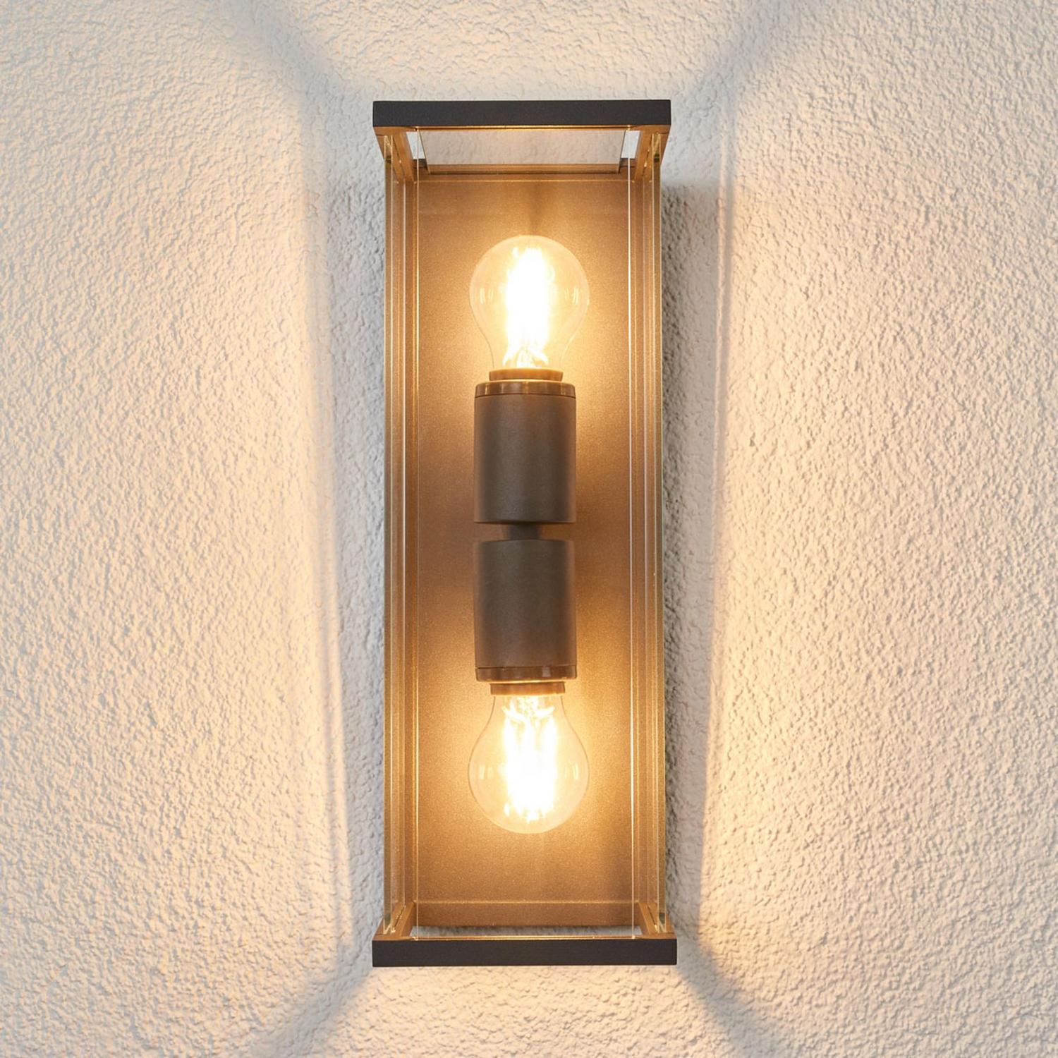 Lucande  Außenwandleuchte Annalea Wandlampe Gartenleuchte Terrassenleuchte E27  B-Ware - 4251096528572