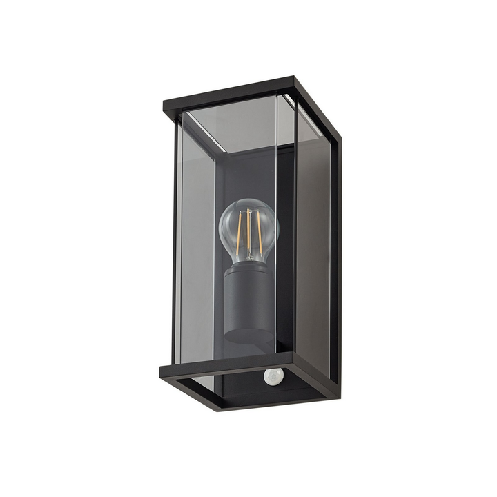 Lucande Außenwandleuchte Wandlampe Außenlampe Rauchgrau Sensor Ip54 E27 B-Ware - 4251911799019