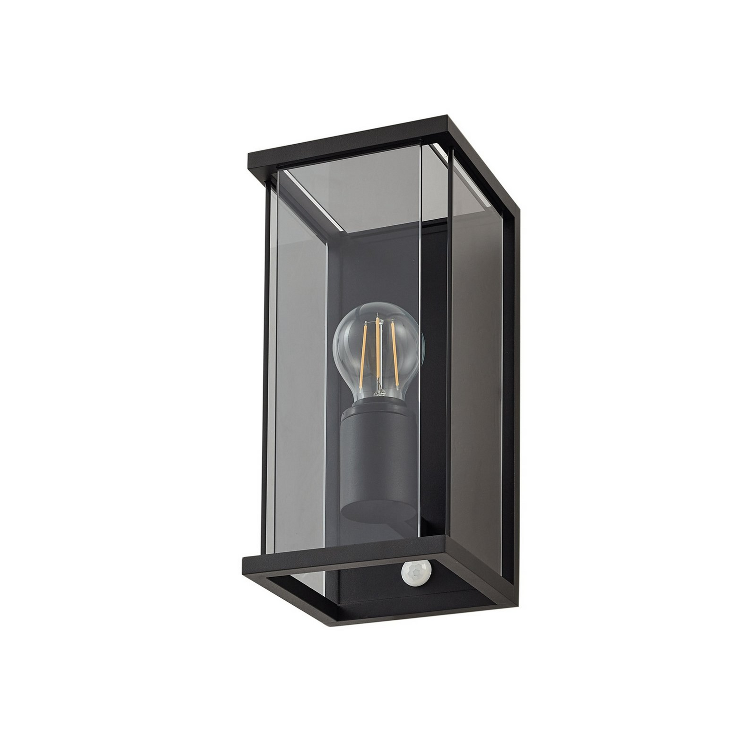 B-Ware Lucande Außenwandleuchte Wandlampe Außenlampe Rauchgrau Sensor Ip54 E27868
