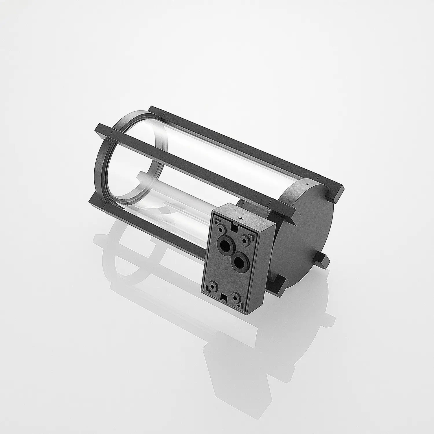 B-Ware Lucande Brienne Außenwandleuchte Wandleuchte Lampe Leuchte Glasschirm Rund 15329 - 4251096573473
