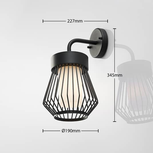 B-Ware Lindby Außenwandleuchte Vajana In Käfigform Wandleuchte Wandlampe Siehe Text - 4251096562941